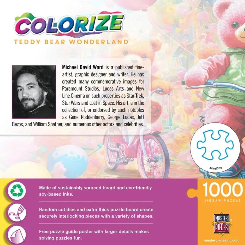 Colorize - Ours en Peluche au Pays des Merveilles