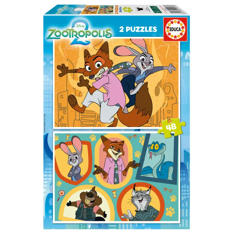 2 Puzzles - Zootopia 2