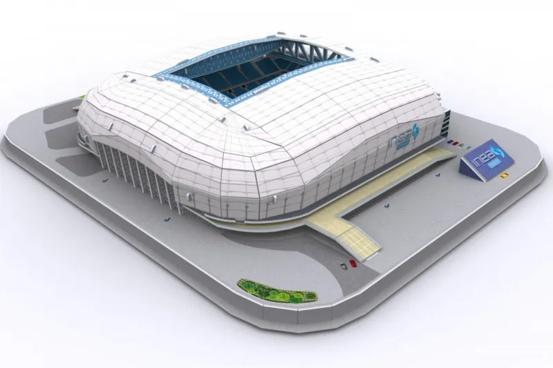 Puzzle 3D - Stadion Lech Poznan