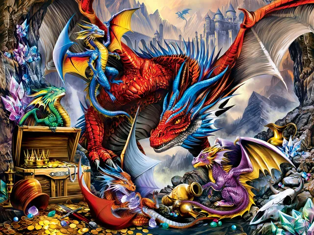 Pièces XXL - Horde de Dragons
