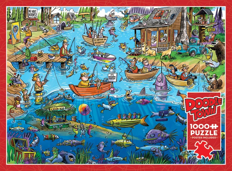 DoodleTown: Pêche à la Ligne