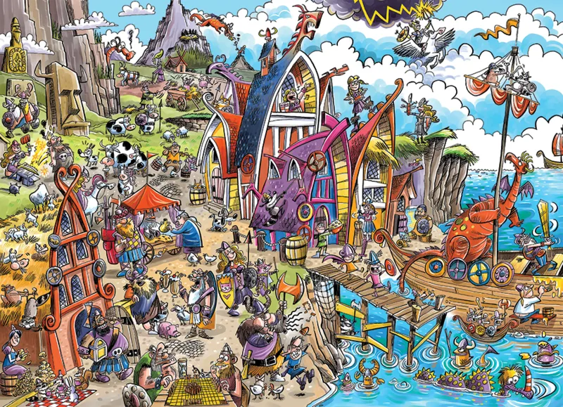 DoodleTown: Village Viking