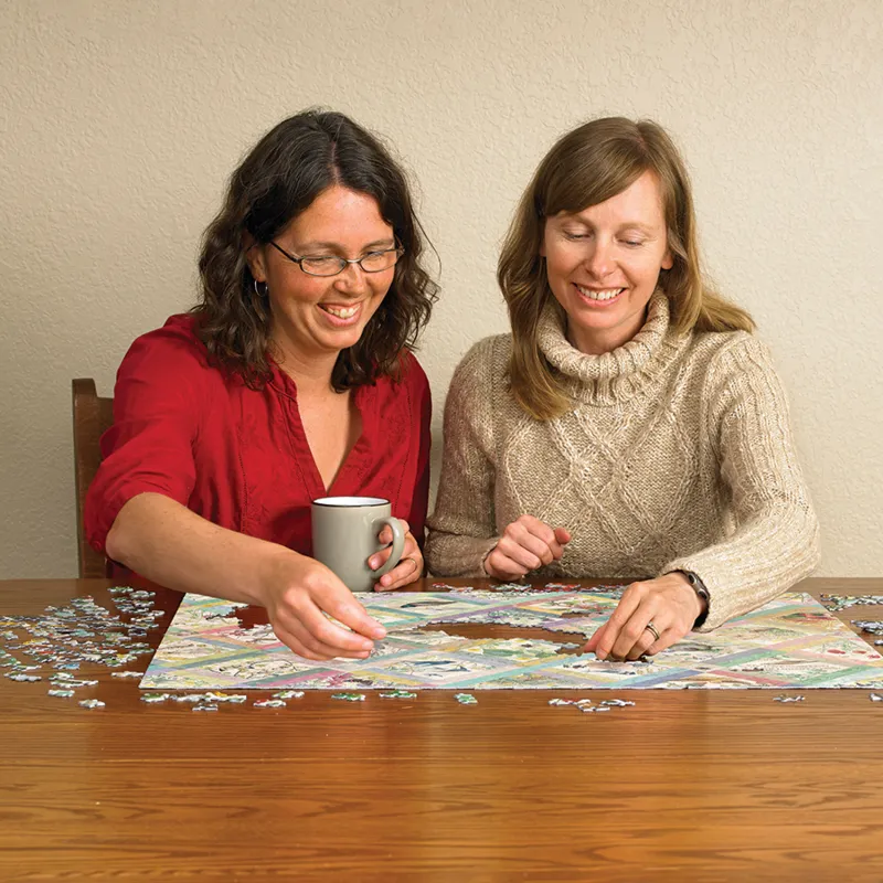 Country Diary Quilt - Random Cut