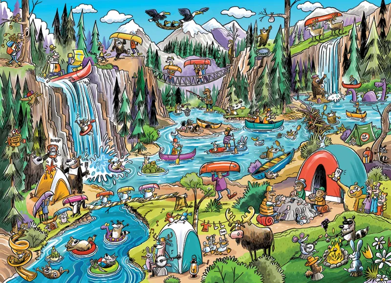 DoodleTown : Pandémonium de Portage - Random Cut