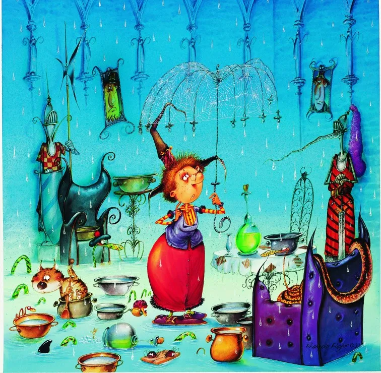 François Ruyer - La Sorcière au Parapluie