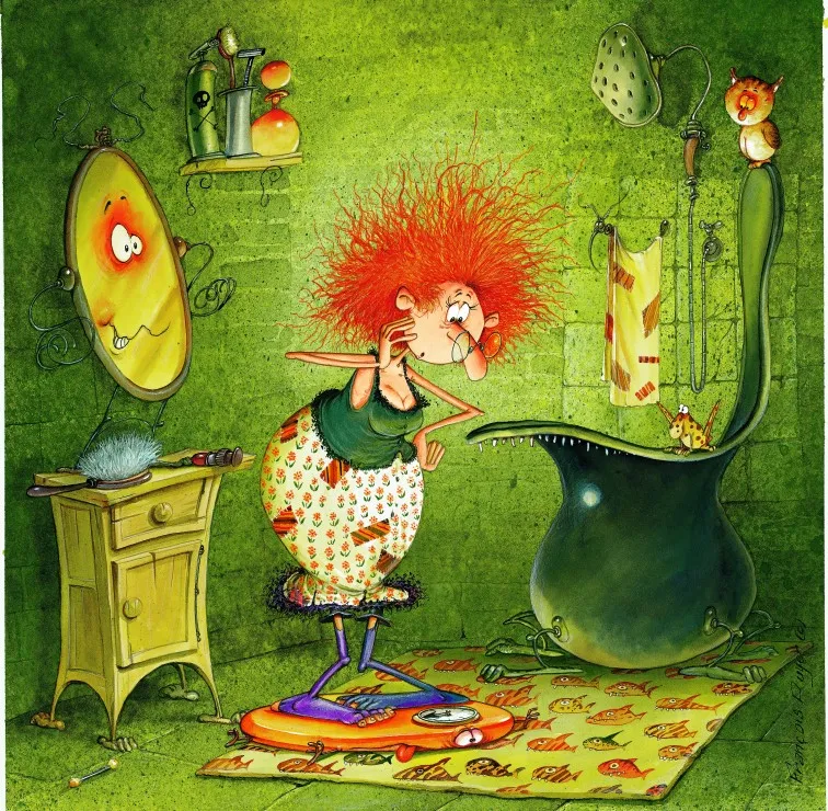 François Ruyer - Sorcière au Régime