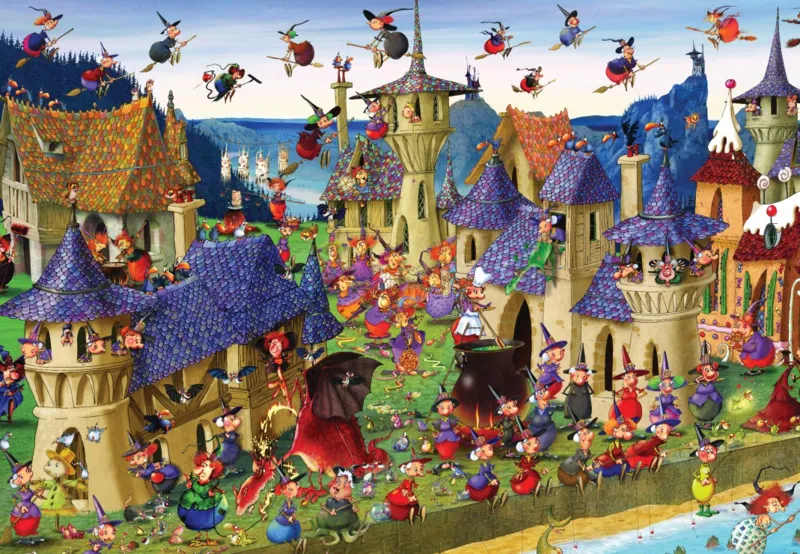 François Ruyer - Fête des Sorcières au Château
