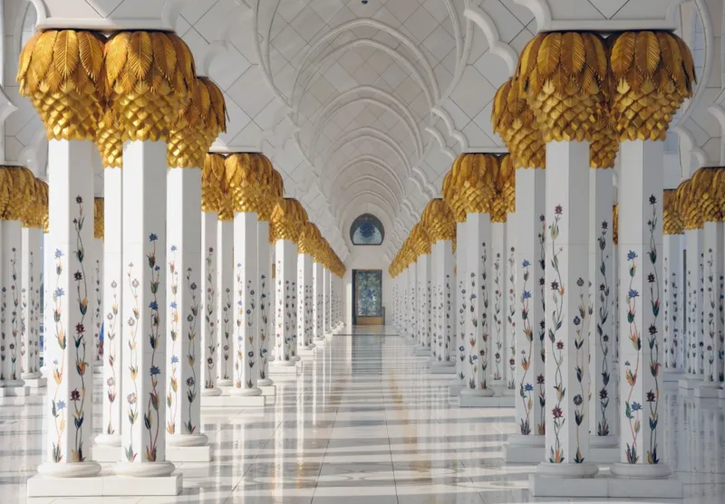 Mosquée Cheikh Zayed, Abou Dabi, Emirats Arabes Unis