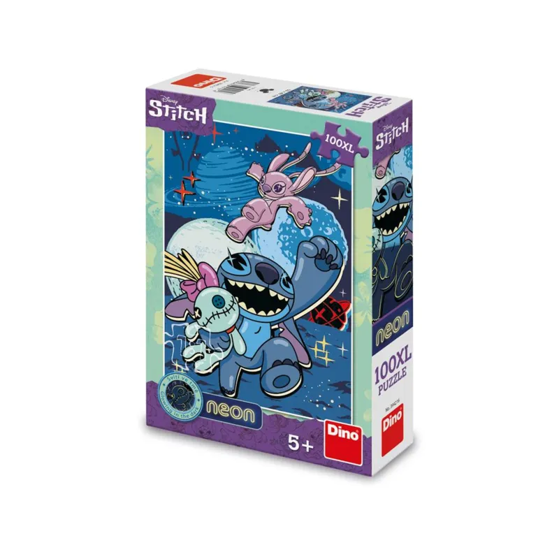 Pièces XXL - Stitch - Puzzle Neon