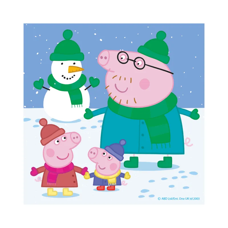 3 Puzzles - Peppa Pig