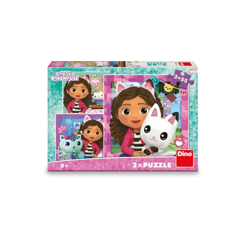 3 Puzzles - Gabby et ses Amis