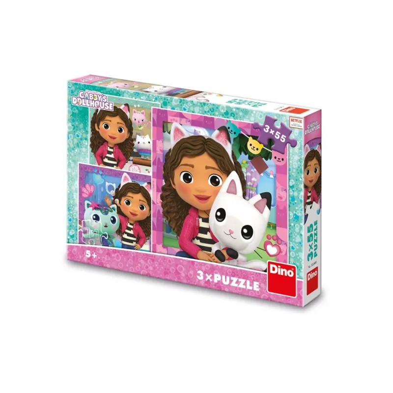 3 Puzzles - Gabby et ses Amis