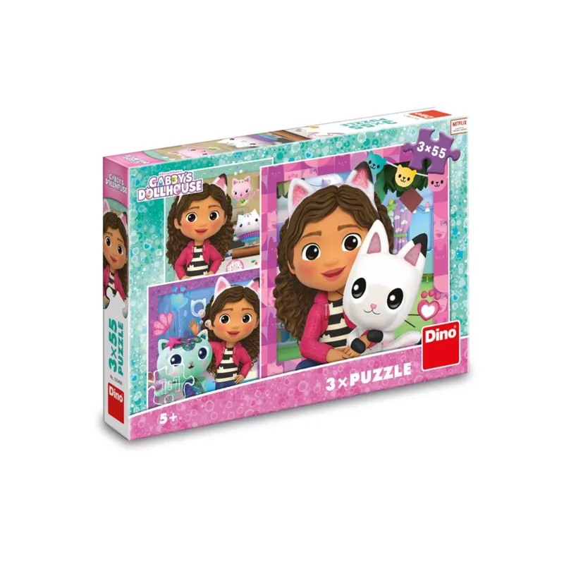 3 Puzzles - Gabby et ses Amis