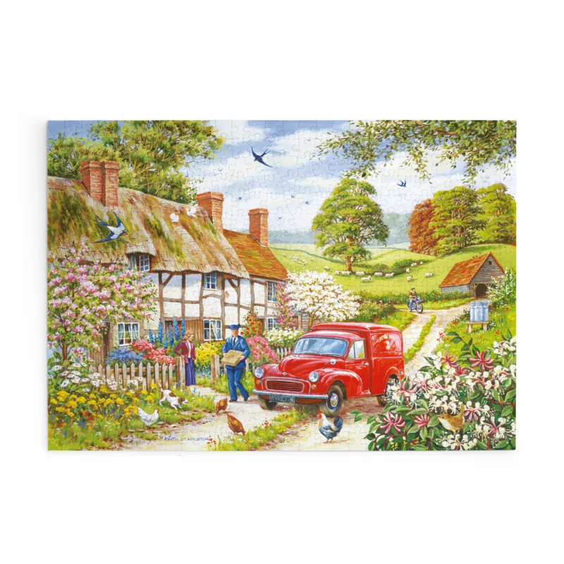 4 Puzzles - La Vie au Village