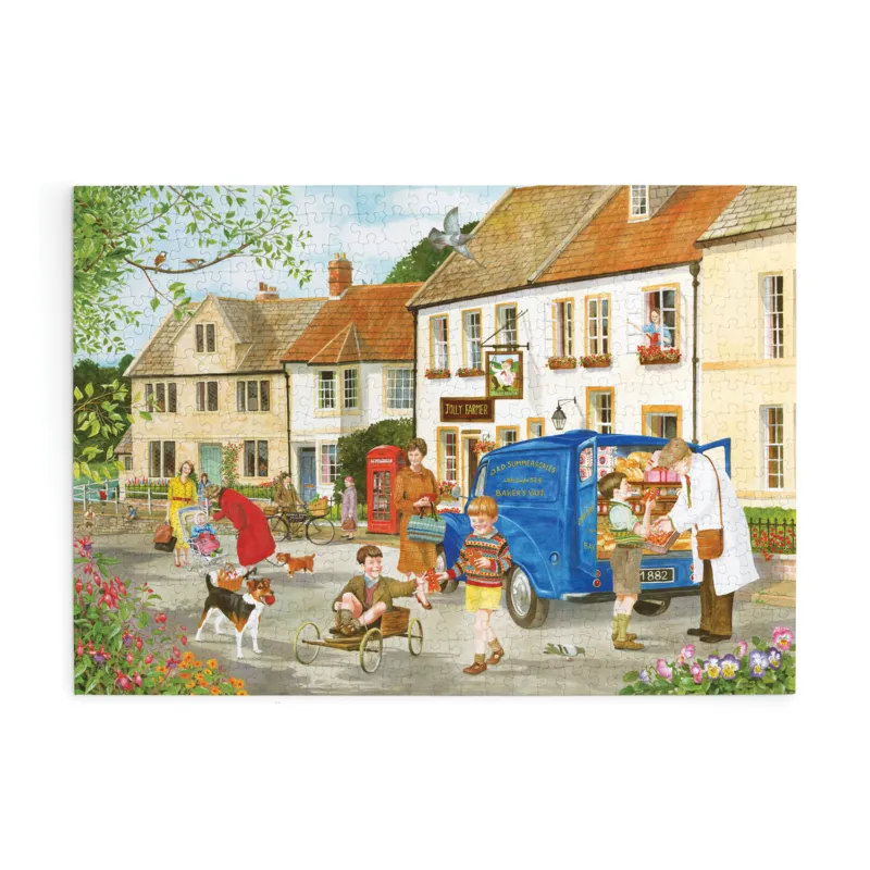 4 Puzzles - La Vie au Village