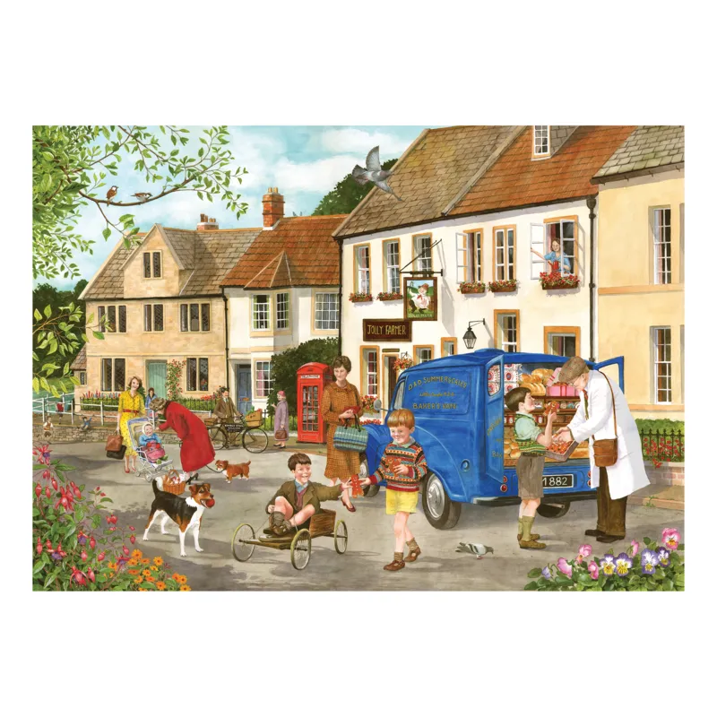 4 Puzzles - La Vie au Village