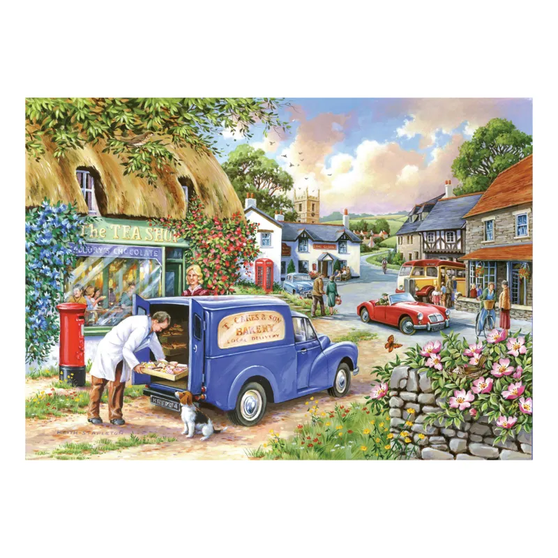 4 Puzzles - La Vie au Village