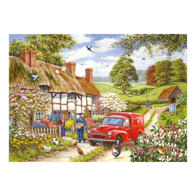 4 Puzzles - La Vie au Village