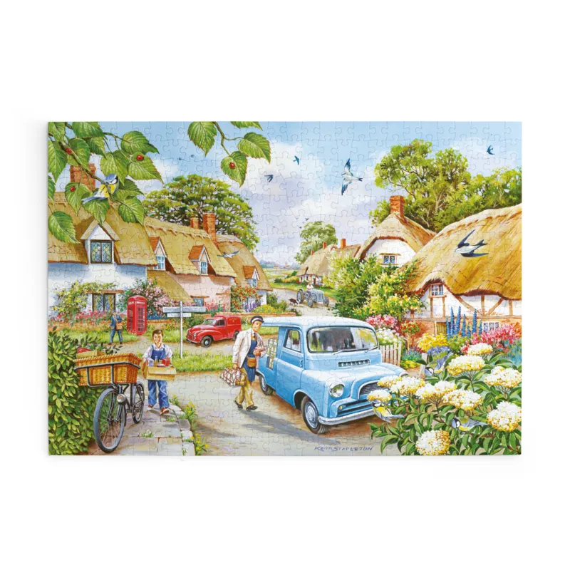 4 Puzzles - La Vie au Village