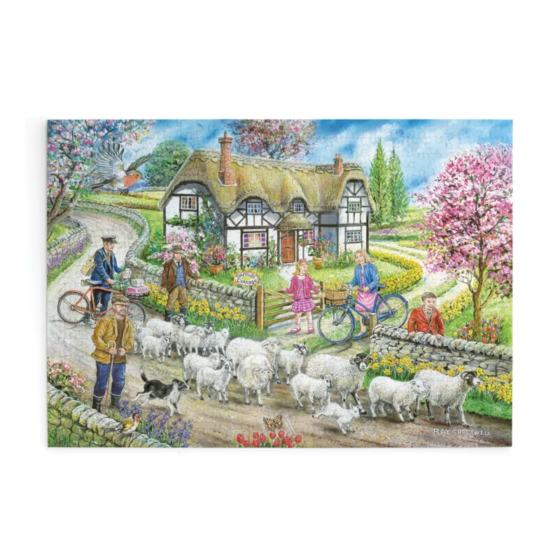 4 Puzzles - La Vie à la Campagne