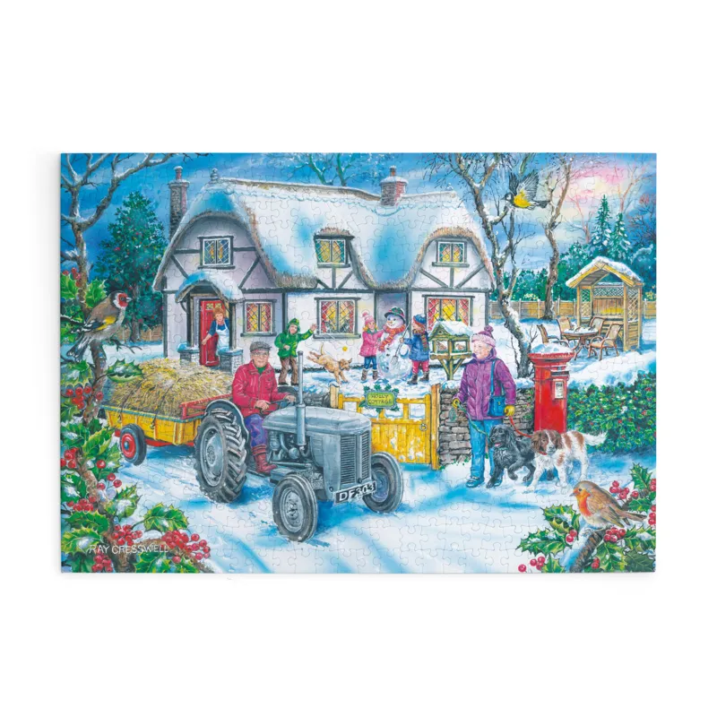 4 Puzzles - La Vie à la Campagne
