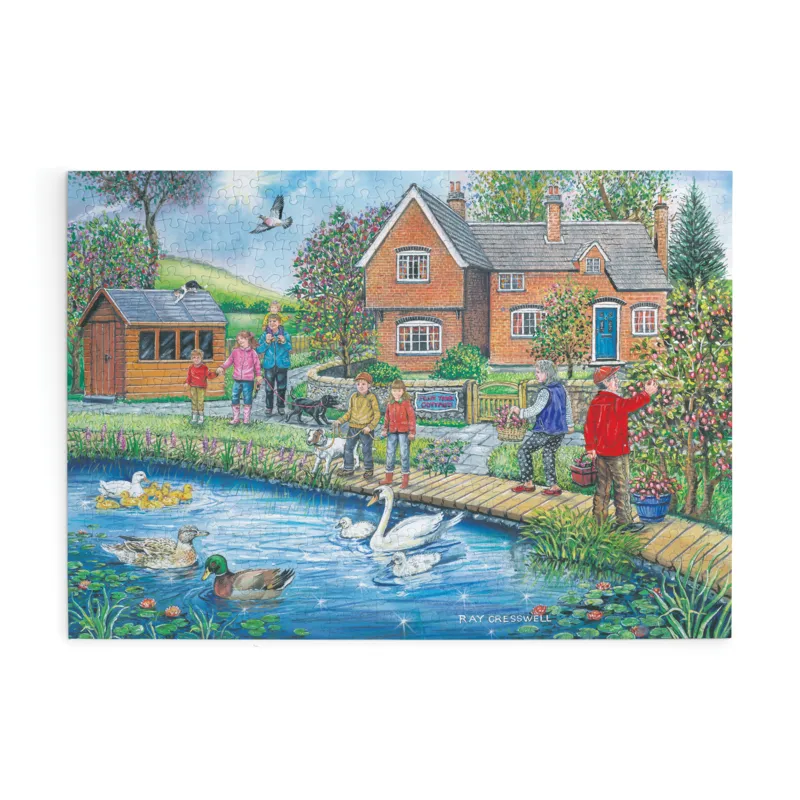 4 Puzzles - La Vie à la Campagne