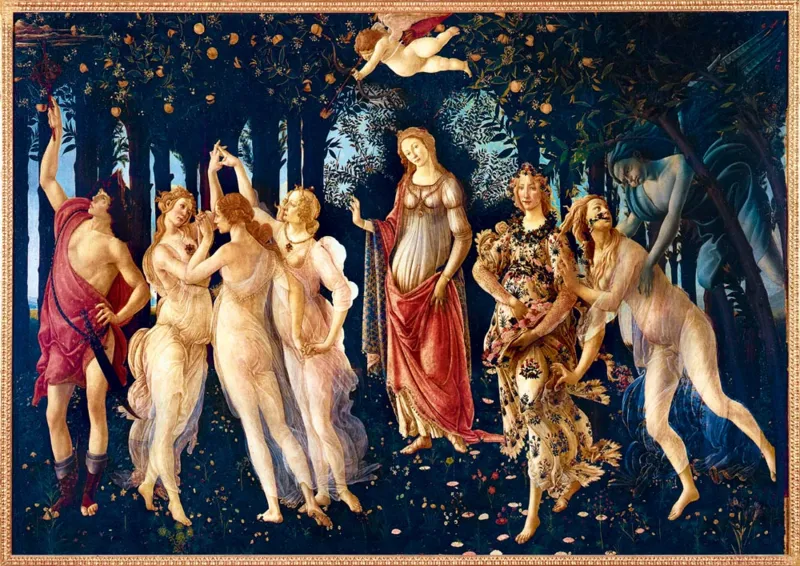 Botticelli - La Primavera (Spring), 1482