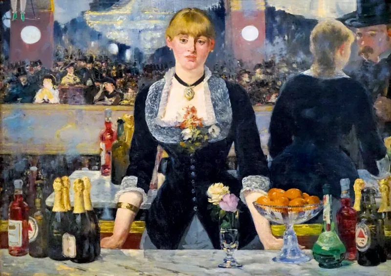 Édouard Manet - A Bar at the Folies-Bergère, 1882