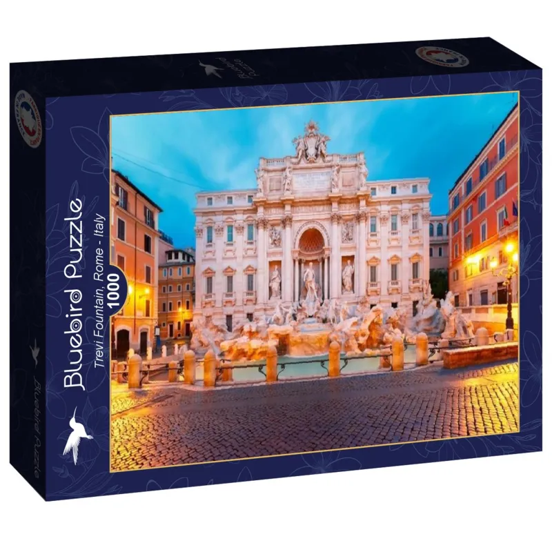 La Fontaine de Trevi, Rome - Italie