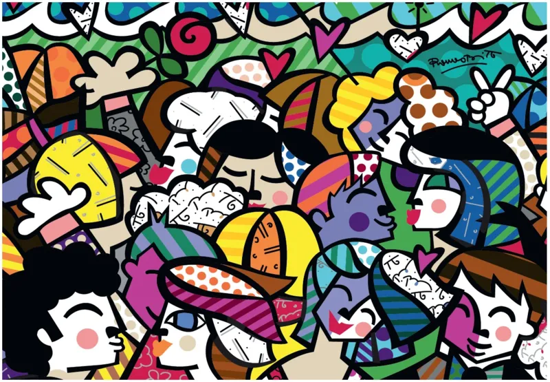 Romero Britto - Looking into the future