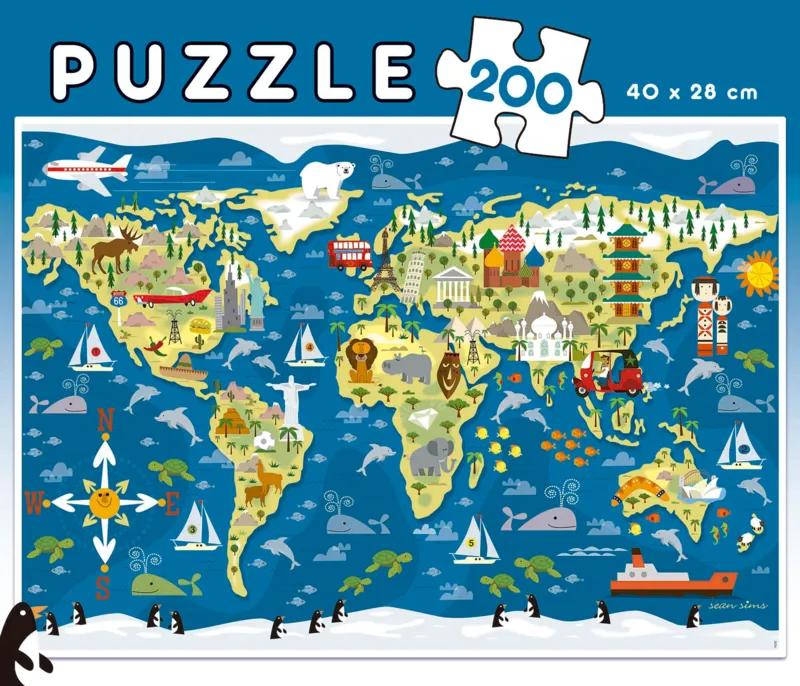 Mappemonde. Sean Sims