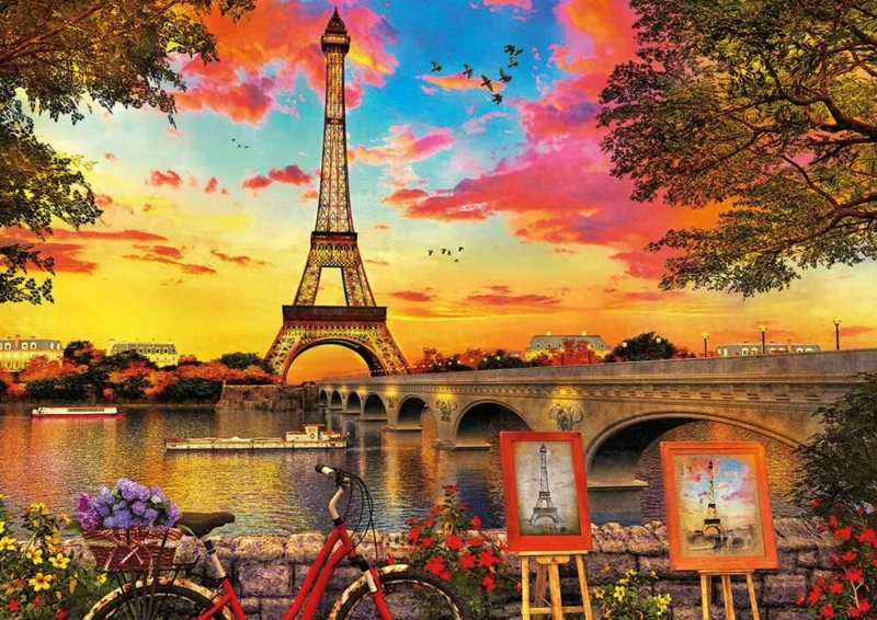 Coucher de Soleil à Paris