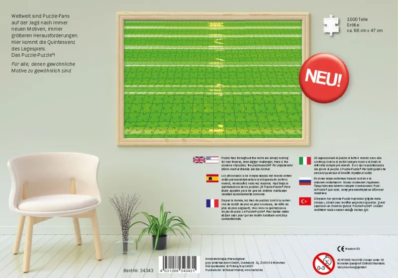 Puzzle-Puzzle³, Le Troisième Puzzle avec Motif de Puzzle