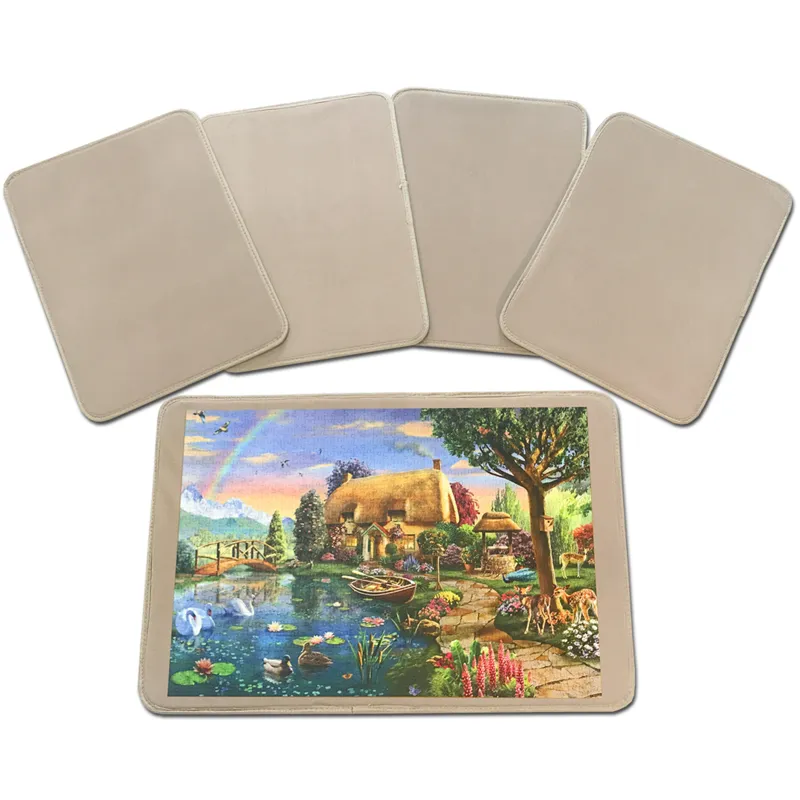 5 Plateaux pour Puzzles - 1 x 1000 Pieces + 4 x 500 pièces