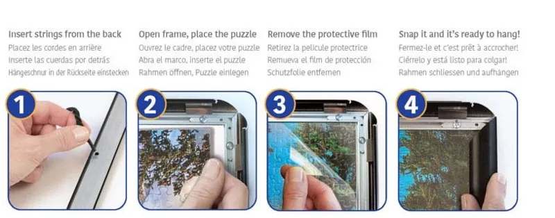 Cadre pour Puzzles 12 à 500 pièces