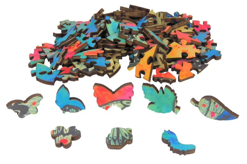 Puzzle en Bois - Balade en Féérie