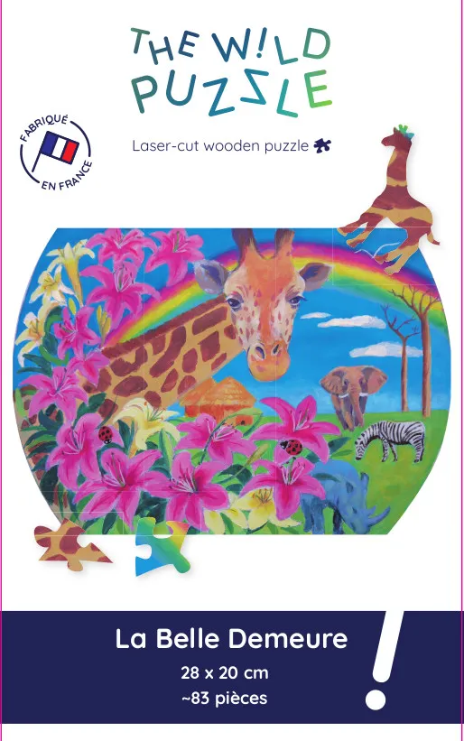 Puzzle en Bois - La Belle Demeure