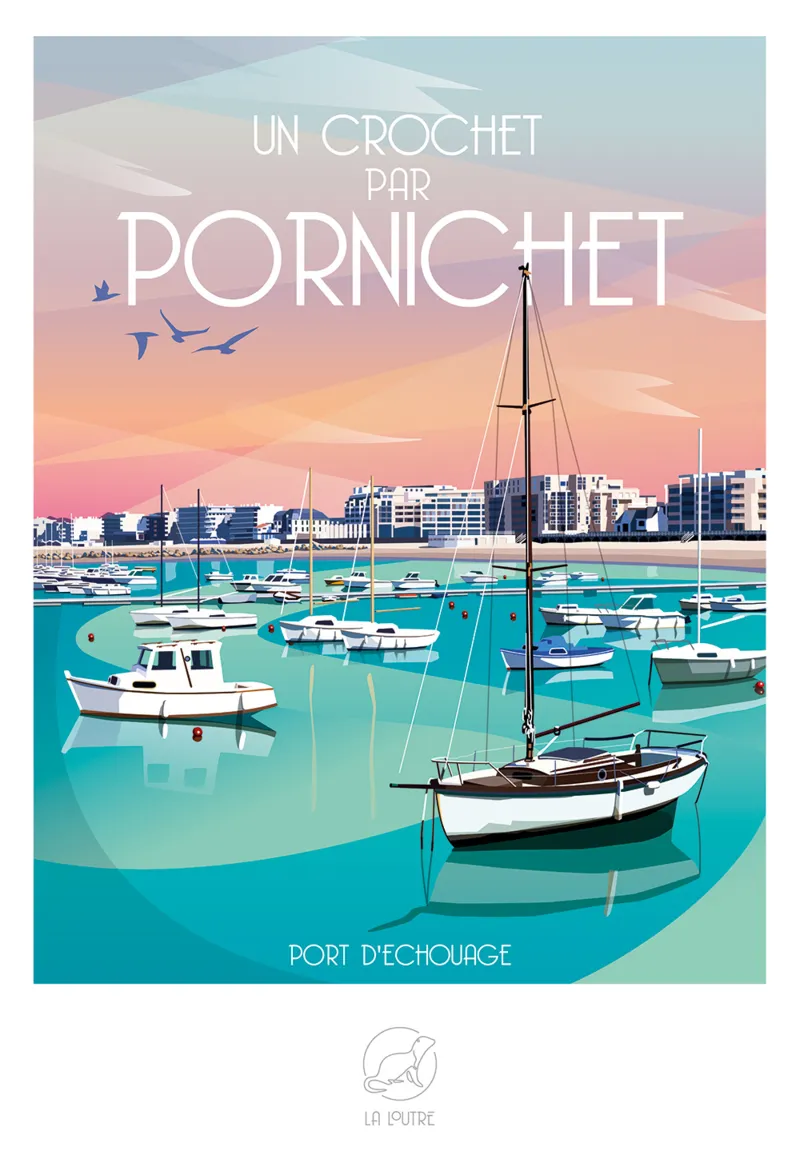 Un Crochet par PORNICHET - Port d'Echouage