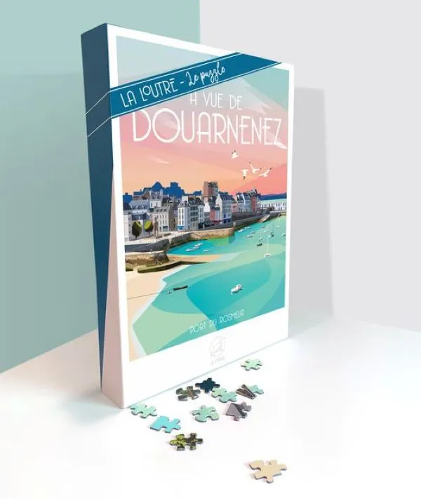 A vue de DOUARNENEZ