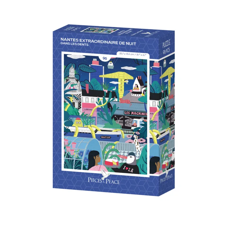 Mini Puzzle - Nantes Extraordinaire de Nuit