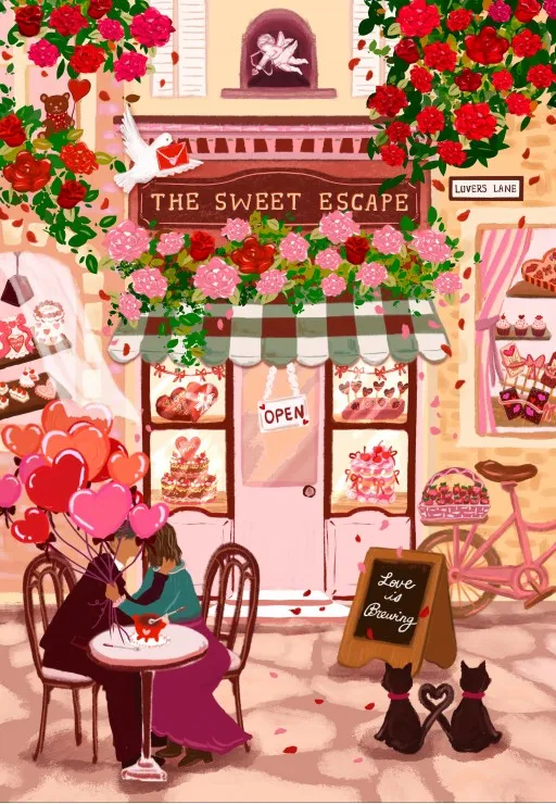 L'Echappée Belle - Café de la Saint-Valentin