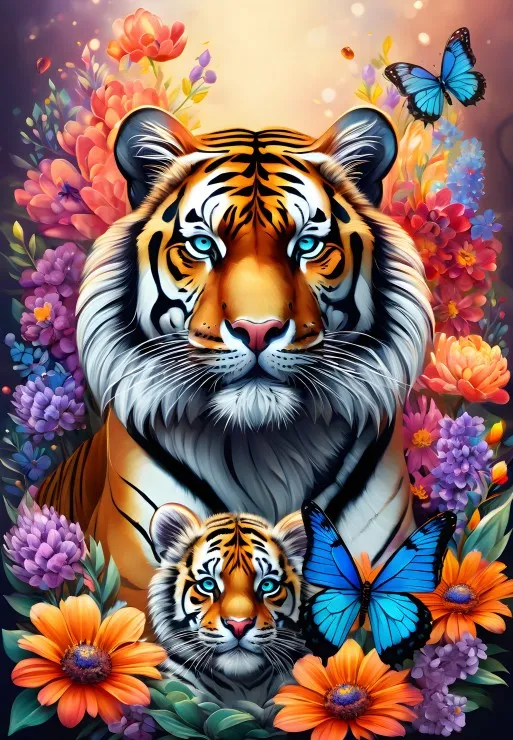 Tigres - Collection Amour Maternel