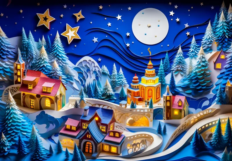 Paysage Hivernal