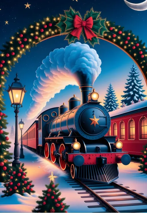 Le Train Magique de Noël
