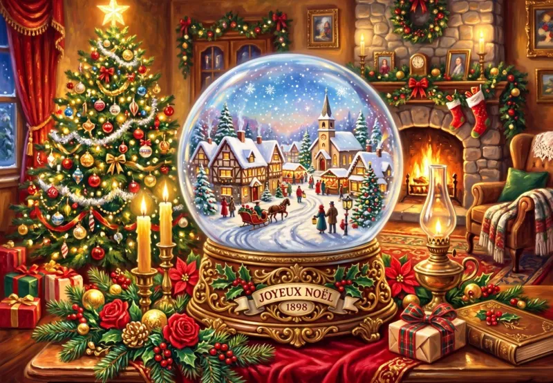 La Boule à Neige du Réveillon de Noël