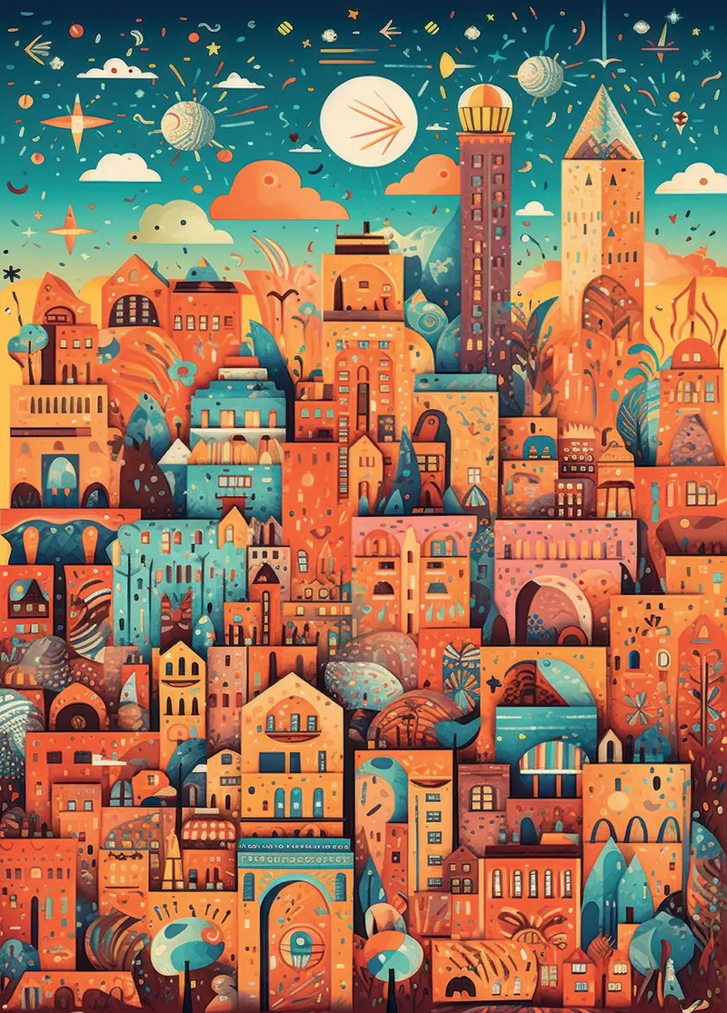 Une Ville Etonnante