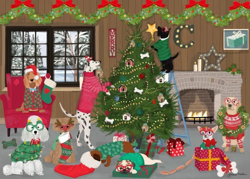 Décorations de Noël pour Chiens