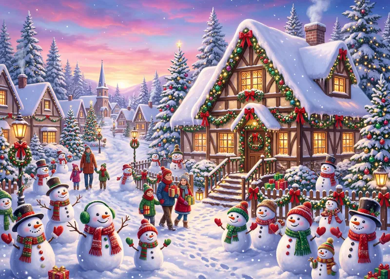 2 Puzzles - Vive Noël !