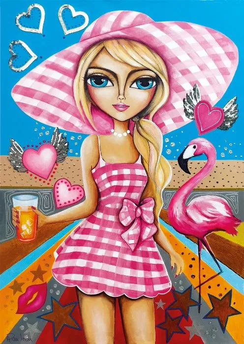 La Femme en Rose