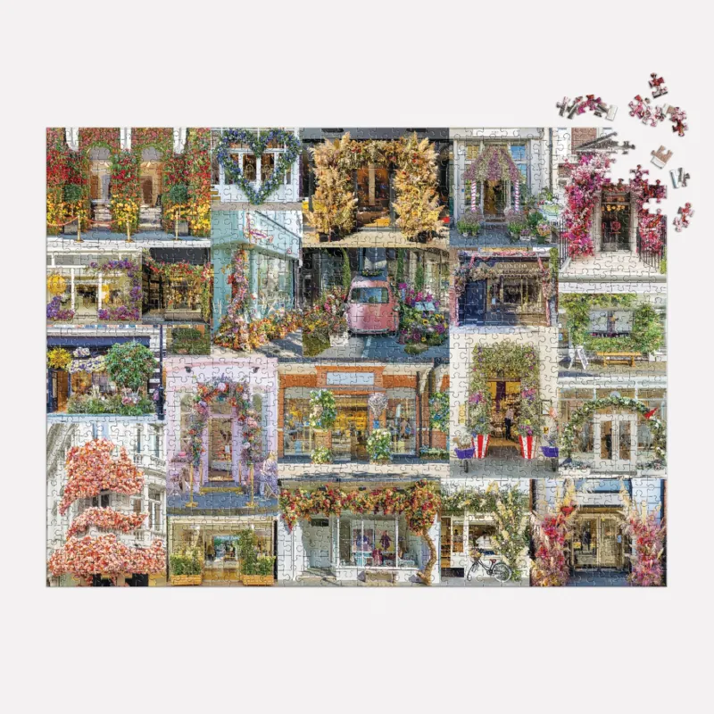 Londres en Fleurs - Puzzle 1000 Pièces